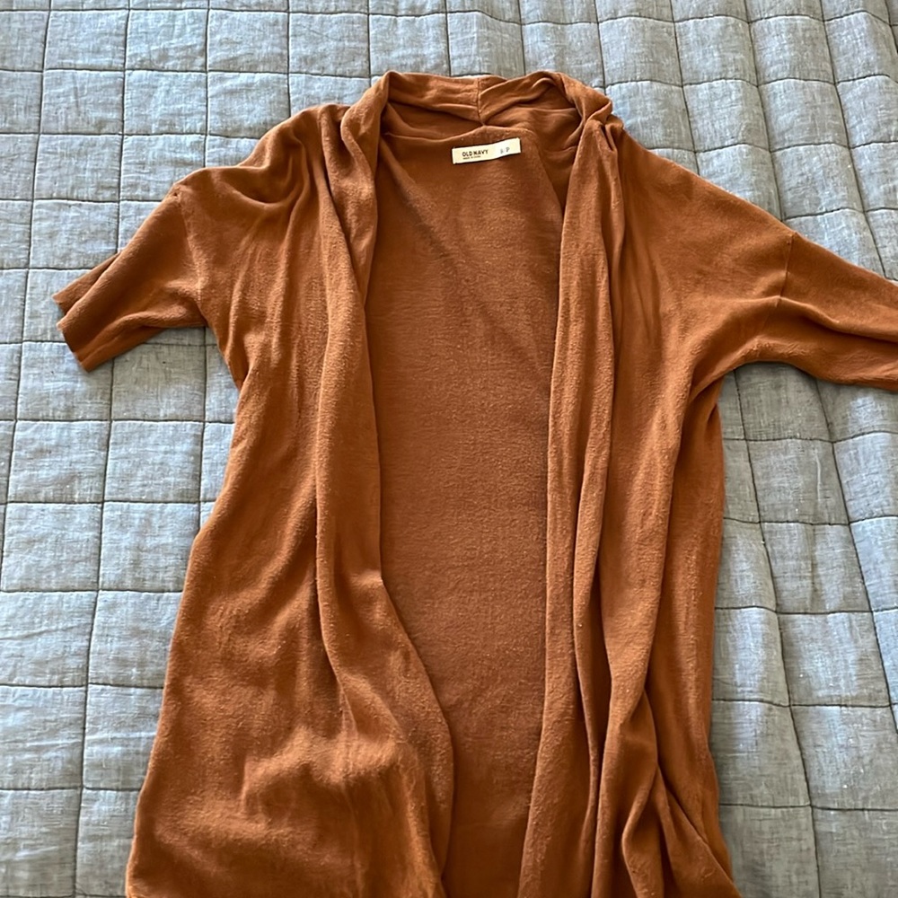 Old navy small tshirt length cardigan